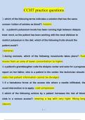 CCHT 101-150 Questions and answers&lpar;fully comprehensive&rpar;100&percnt; accurate&lpar;DOWNLOAD TO PASS&rpar; updated 2024&sol;2025