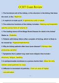 CCHT Exam Review Questions and answers&lpar;fully comprehensive&rpar;100&percnt; accurate&lpar;DOWNLOAD TO PASS&rpar; updated 2024&sol;2025