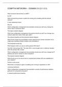 CompTIA Network&plus; &colon; Domain 3&period;0 &lpar;3&period;1-3&period;3&rpar;