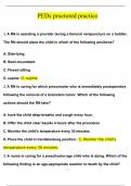 ATI pediatrics proctored exams BUNDLED ALL IN THIS PACKAGE  NGN ATI PEDS PROCTORED EXAM LATEST Questions and Answers (2024 / 2025) (Verified Answers)