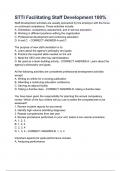 STTI Facilitating Staff Development 100&percnt;