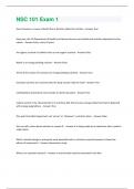 NSC 101 Exam 1 Questions And Answers Rated A&plus; New Update Assured Satisfaction