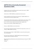 ASTR Ch5&lowbar;6 Correctly Answered Questions 2024&period;