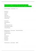 PARAMEDIC NATIONAL REGISTRY REVIEW QUESTIONS & ANSWERS RATED 100&percnt; CORRECT&excl;&excl;