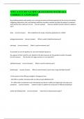 NWCA STUDY GUIDE QUESTIONS WITH ALL CORRECT ANSWERS&excl;&excl;