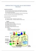 samenvatting stofwisseling & hormonen