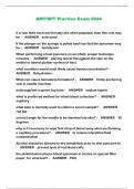 AMT&sol;RPT Practice Exam 2024