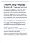 S12 sprinkler test, S13 standpipe test, Sprinklers segment 5, S-12 CITYWIDE SPRINKLER SYSTEMS ACCURATE 100%