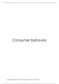 Consumer Behaviour Domein Marketing