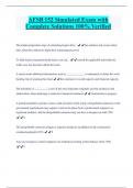 AFSB 152 Bundled Exams with Complete Solutions&period;&period;&period;Grade A&plus;