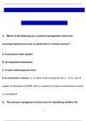 Random CMCA Practice Test Questions (Under Construction) With Verified Answers By Experts
