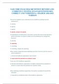 NAB CORE EXAM 2024&sol; 200 NEWEST REVISED AND CURRENTLY TESTING EXAM QUESTIONS&sol;100&percnt; CORRECT AND VERIFIED&sol;A&plus; GRADED&sol; 2024-2025 VERSION