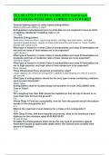 FEX SEATTLE STUDY GUIDE &lpar;FEX Seattle test&rpar; QUESTIONS WITH 100&percnt; CORRECT ANSWERS&excl;&excl;