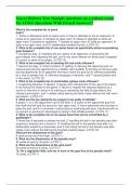 Soccer Referee Test &lpar;Sample questions on a referee exam for AYSO&rpar; Questions With Passed Answers&excl;&excl;