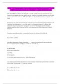 AGN 115 Sustainable Agriculture and the Environment Test 3 &vert; 100&percnt; Correct Answers &vert; Verified &vert; Latest 2024 Version