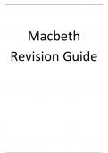 Revision Booklet- all sections