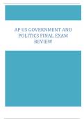 AP US Government and Politics Final Exam Review 2024