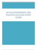 AP US Government and Politics College Study Guide