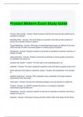 Prostart Midterm Exam Study Guide with complete solutions