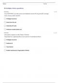 NR 442 COMMUNITY HEALTH NURSING EXAM QUESTIONS WITH 100% CORRECT ANSWERS