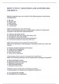 BMTCN TEST C QUESTIONS AND ANSWERS 2024 GRADED A+