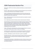C954 Flashcards-Section-Five