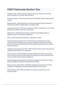 C954 Flashcards-Section-Two