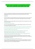 NCLEX HURST REVIEW- RN READINESS EXAM 3- WITH 100&percnt; VERIFIED SOLUTIONS-2022-2024