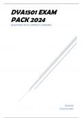 DVA1501 EXAM PACK 2024