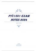PYC1501 EXAM NOTES 2024