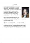 Hegel biografía e ideas