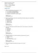 BIO 2100 Exam 2 test questions with answers