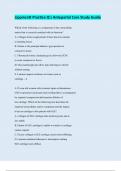 Lippincott Practice Q's Antepartal Care Study Guide