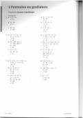 Antwoorden wiskunde A hoofdstuk 1 Formules en grafieken (getal & ruimte vwo 4/5/6)