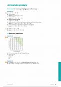Antwoorden wiskunde A hoofdstuk 4 Combinatoriek (getal & ruimte vwo 4/5/6)