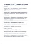 Segregated Funds & Annuities - Chapter