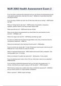 NUR 2092 Health Assessment Exam 2 NEWEST 2026&sol;2027 ACTUAL EXAM COMPLETE QUESTIONS AND CORRECT DETAILED ANSWERS &lpar;VERIFIED ANSWERS&rpar; &vert;ALREADY GRADED A&plus;&vert;&vert;BRAND NEW&excl;&excl;
