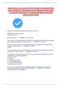 CBIS EXAM 2023-2024 ACTUAL EXAM &sol;200 QUESTIONS AND CORRECT ANSWERS &lpar;100&percnt; VERIFIED ANSWERS&rpar; &vert; ALREADY GRADED A&plus; &lpar;CERTIFIED BRAIN INJURY SPECIALIST EXAM