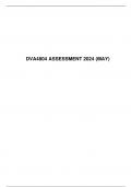 DVA4804 ASSIGNMENT DUE DATE 17 MAY 2024