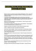 Aviation History Exam Questions And Answers Graded A+