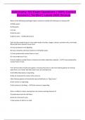 Astronomy 102 Exam Questions &vert; 100&percnt; Correct Answers &vert; Verified &vert; Latest 2024 Version