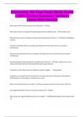 Astronomy 102 Final Exam Study Guide &vert; 100&percnt; Correct Answers &vert; Verified &vert; Latest 2024 Version