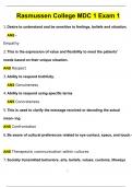 Rasmussen College MDC 1 Exam 1 &lpar;2024&sol;2025&rpar; Newest Questions and Answers &lpar;Verified Answers&rpar;