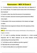 Rasmussen - MDC 3 Exam 2 &lpar;2024&sol;2025&rpar; Newest Questions and Answers &lpar;Verified Answers&rpar;