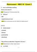 Rasmussen College MDC 3 Exam 2 &period;&lpar;2024&sol;2025&rpar; Newest Questions and Answers &lpar;Verified Answers&rpar;