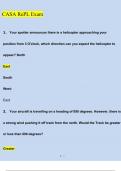 RePL Exam CASA &lpar;2024&sol;2025&rpar; Newest Questions and Answers &lpar;Verified Answers&rpar;
