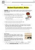 Stuvia-2100571-student-exploration-moles-gizmo &lpar;2024&sol;2025&rpar; Newest Questions and Answers &lpar;Verified Answers&rpar;