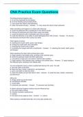 CNA Practice Exam Questions & Answers