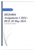 HED4804 Assignment 1 2024 - DUE 28 May 2024
