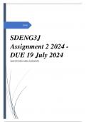 SDENG3J Assignment 2 2024 - DUE 19 July 2024